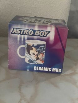 $30 Astro Boy Ceramic Mug, specifically the Astro Boy Decal Mug 31100. 
