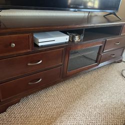 TV Console Table Cabinet