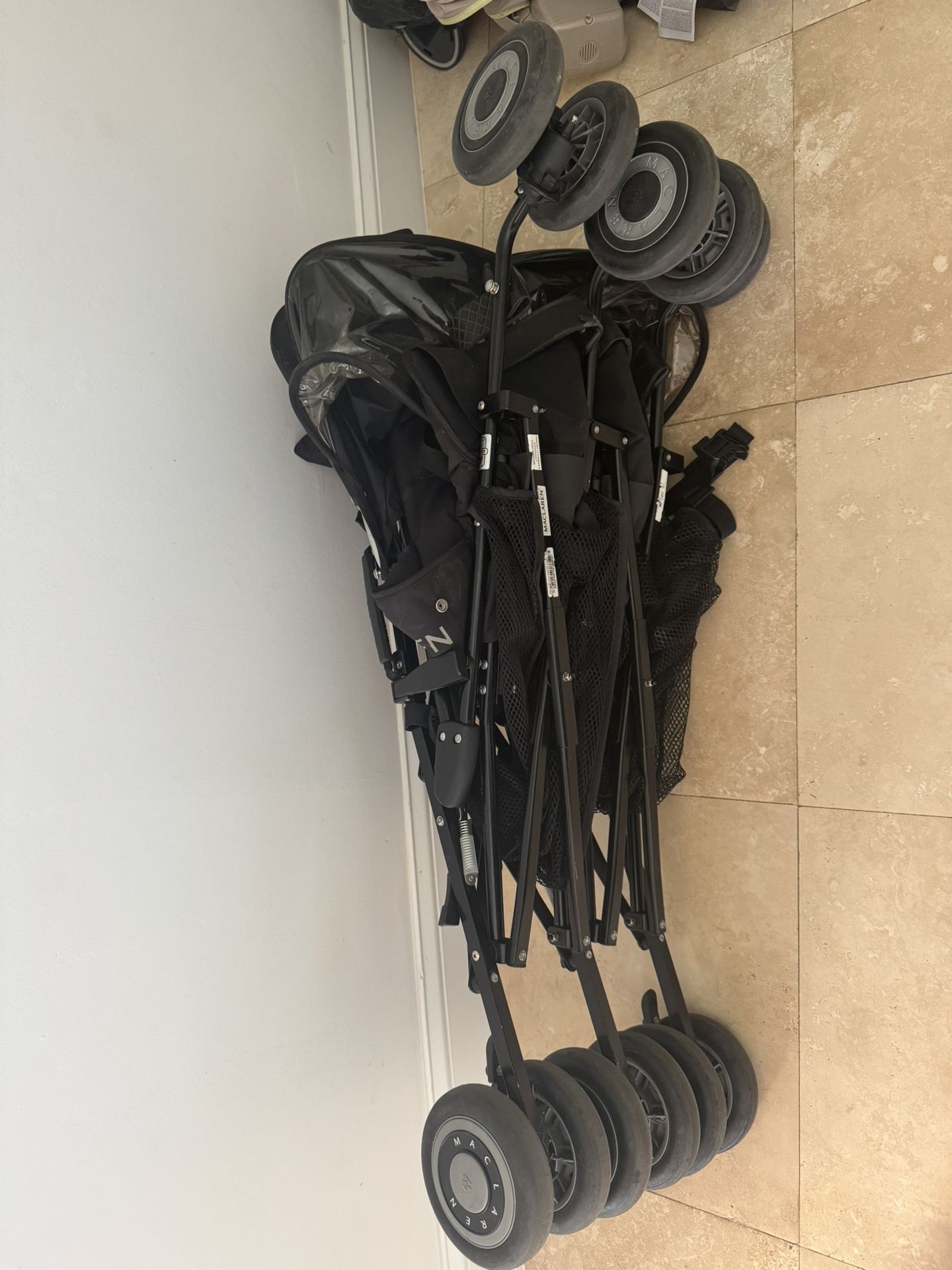 Maclaren Twin Techno Double Stroller 