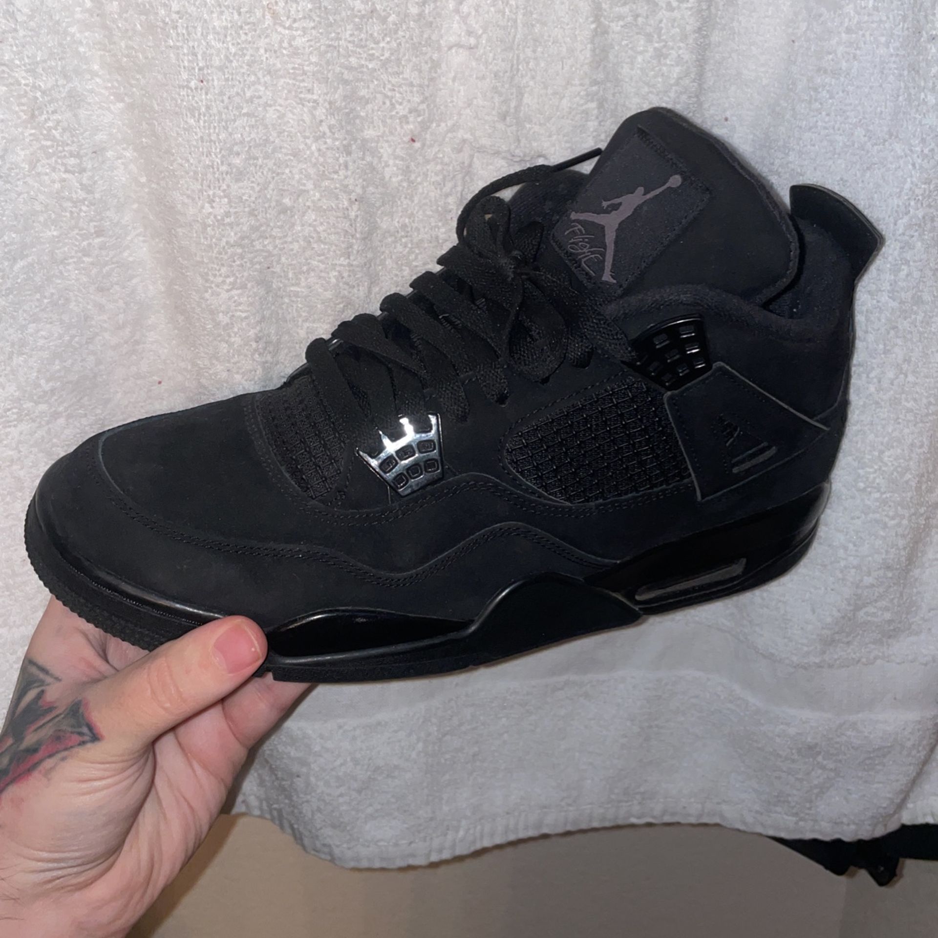 Jordan Retro “Black Cat” 4s BRAND NEW Size 12