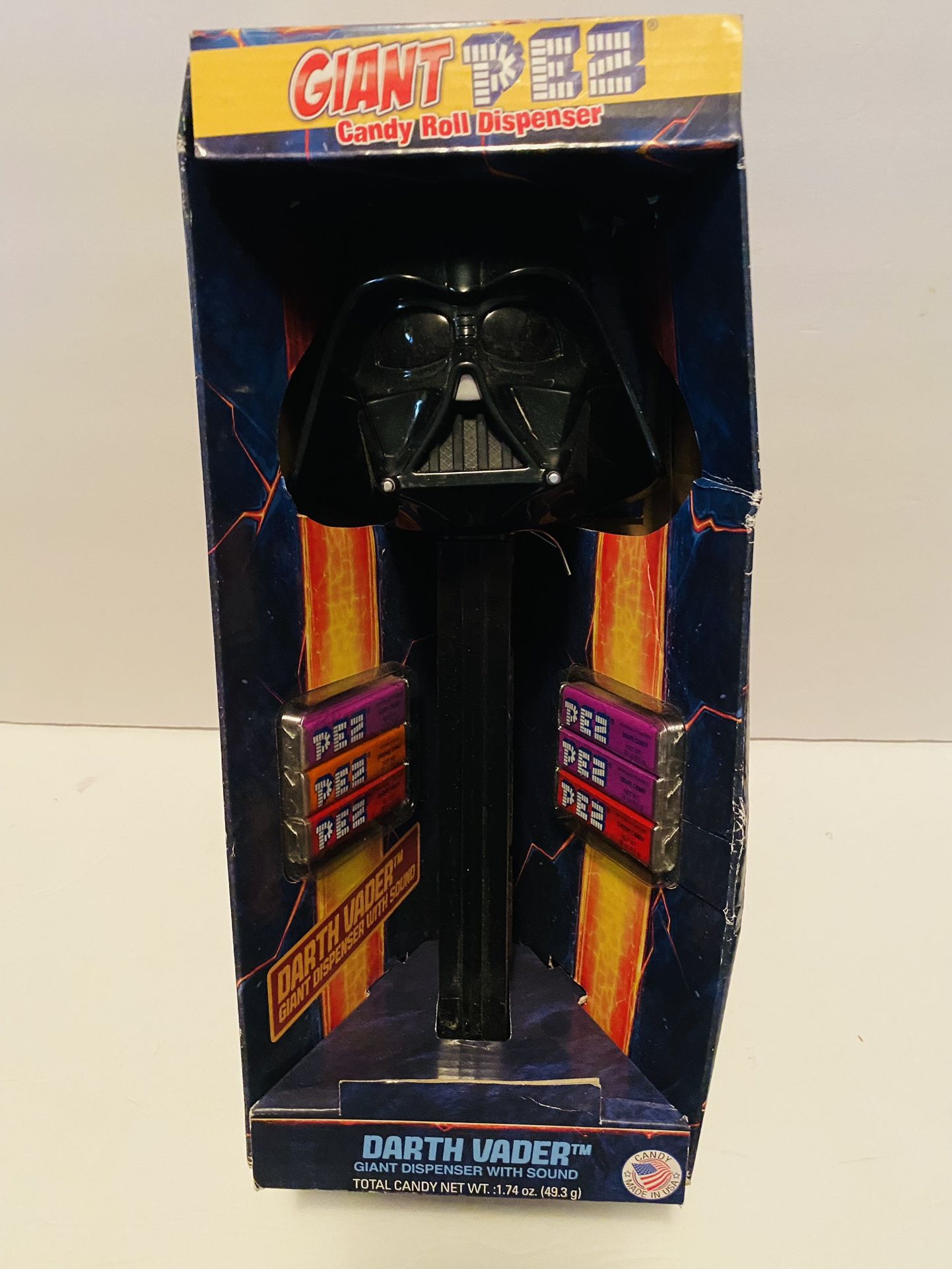 Giant-12in DARTH VADER PEZ DISPENSER W SOUND- 2014
