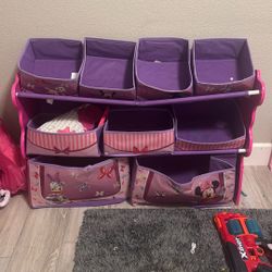 Mini Mouse Toy Bin Holder