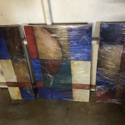 3 Piece Canvas Wall Art