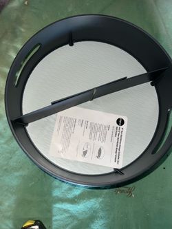 Lazy Susan 10 inch turntable kitchen storage with dividers new