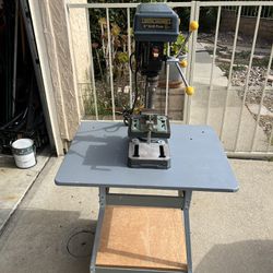 8” Bench Drill Press Workstation