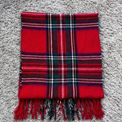 Red Multi Color Scarf
