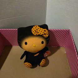 Hello Kitty Halloween Bat Plush Ty