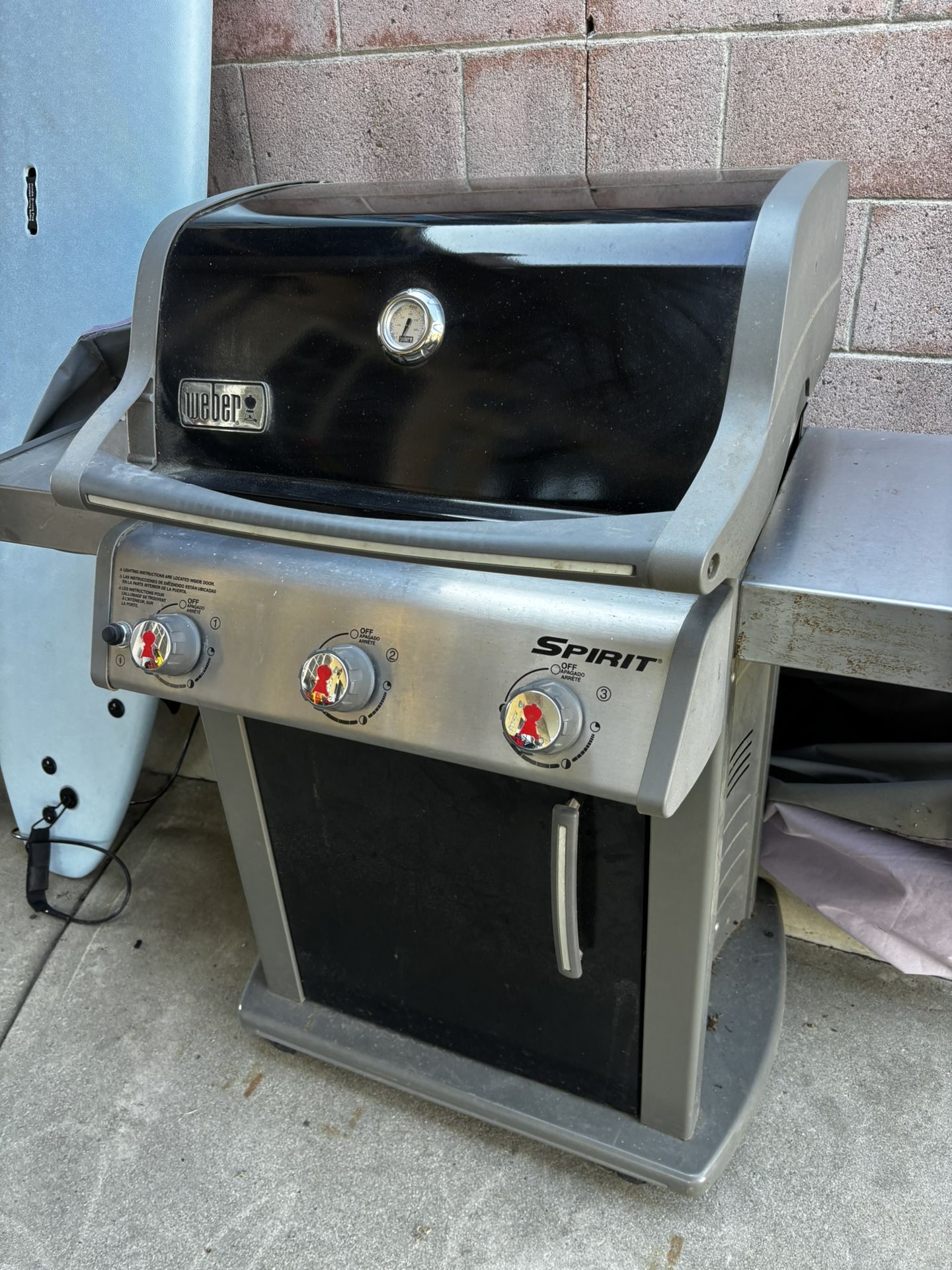 Barbecue Grill (Weber Spirit ) Weber Bbq grille