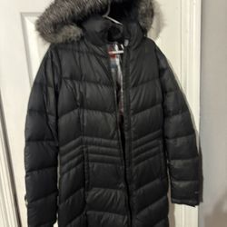 Columbia Omni-Heat Hooded Puffer Coat 