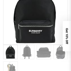 Burberry bookbag