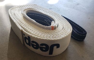 Jeep trailhawk towing strap