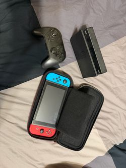 Nintendo Switch with Pro Controller and Dock