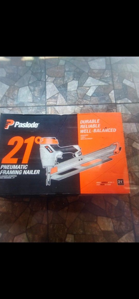 Paslode 21g Framing Nailer New 