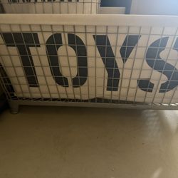 Restoration Hardware Metal Storage Bins