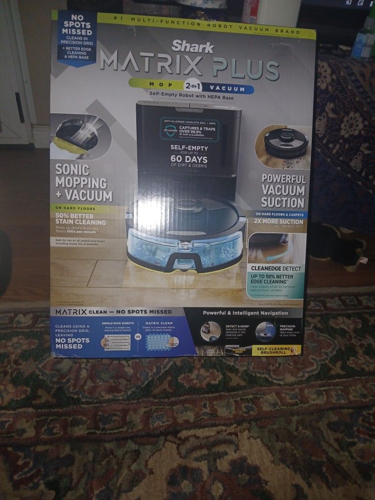 Shark Matrix Plus 2 In 1 Mop And Vacuum.