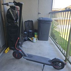 Volpam Electric Scooter/Grey And Red/model SP06