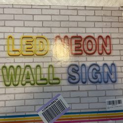 LED WALL SIGN *Brand New*