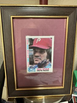 1982 Pete Rose Topps All Star Card