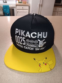 Pokémon Pikachu Snapback Hat