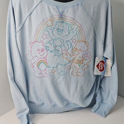 Womens XL Care Bears Jr Graphic Sweatshirt 