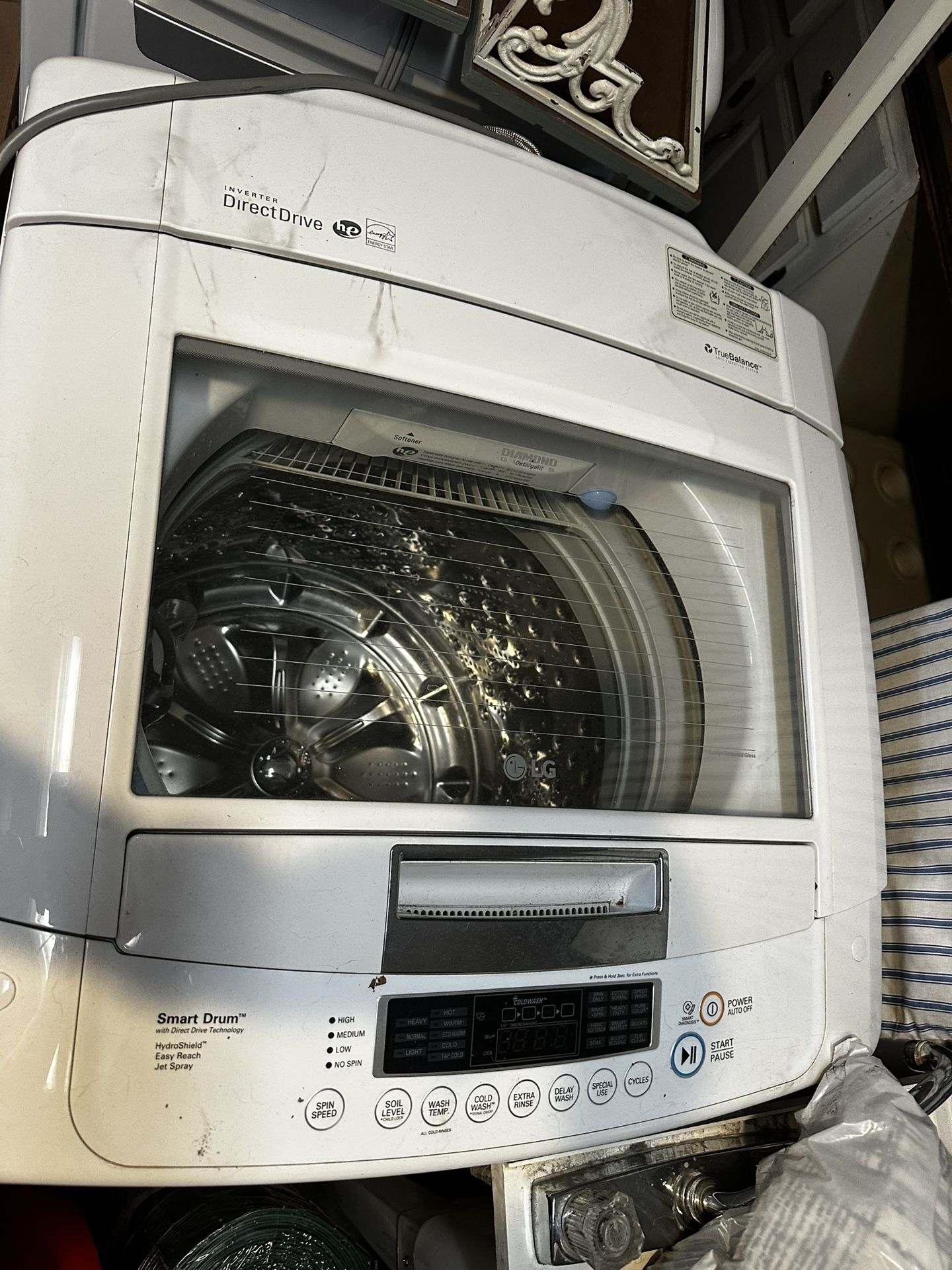Washer and dryer