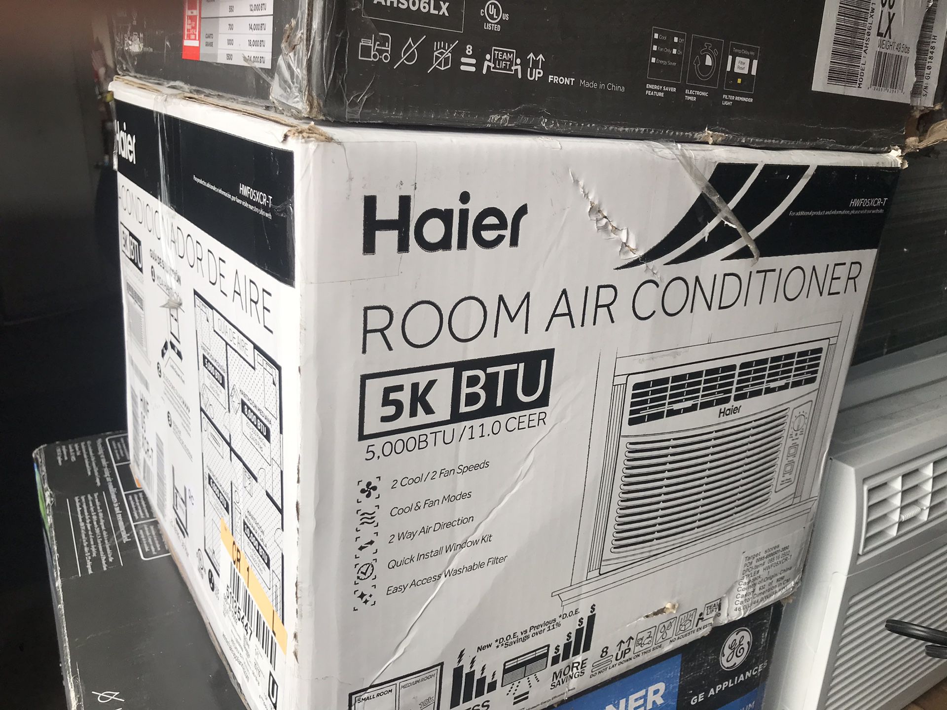 NEW IN BOX HAIER ROOM AIRCONDITIONER