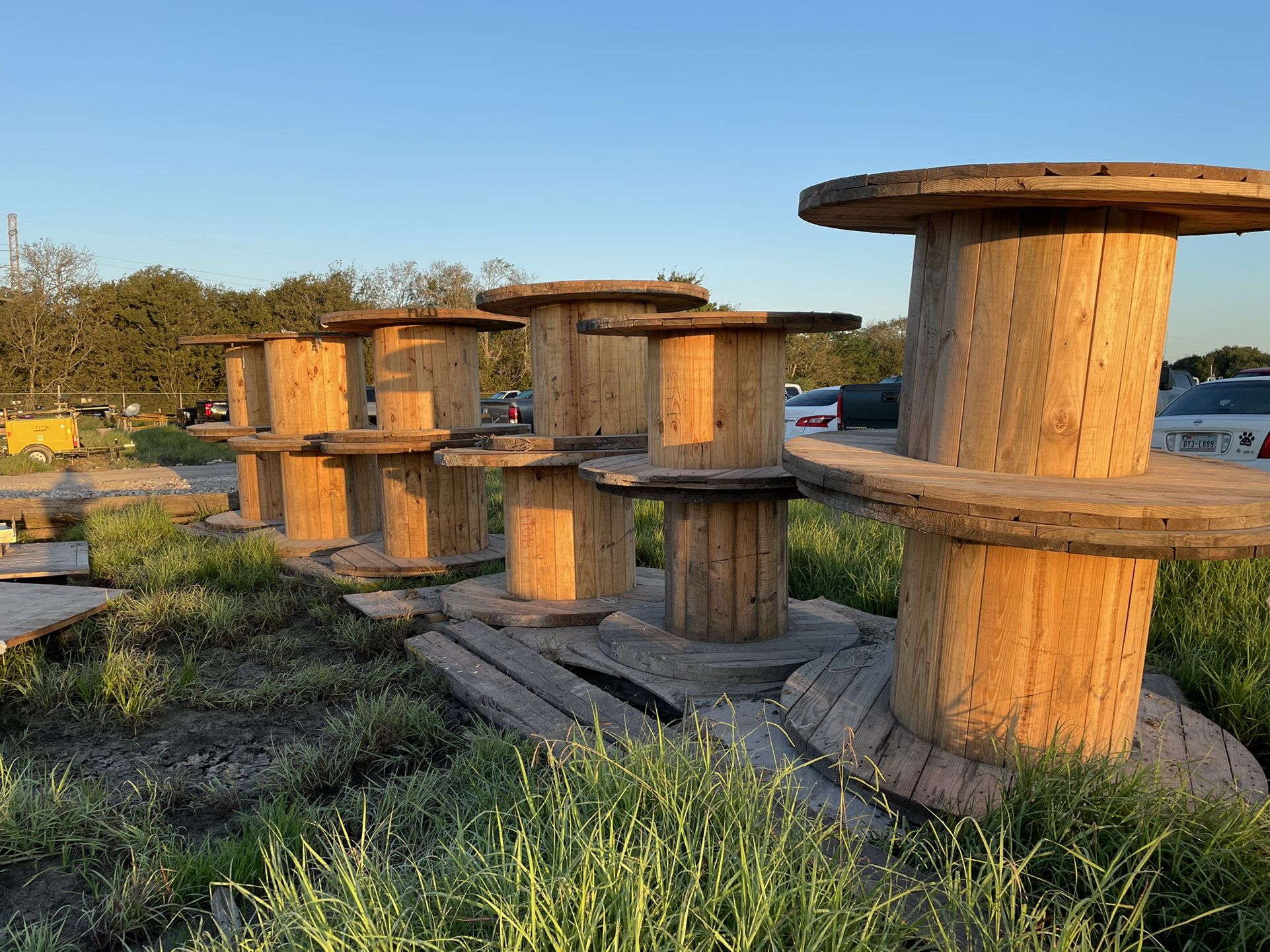 Wood Spools 