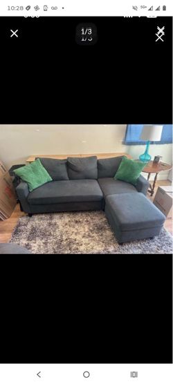 Sectional 2 piece sofa couch