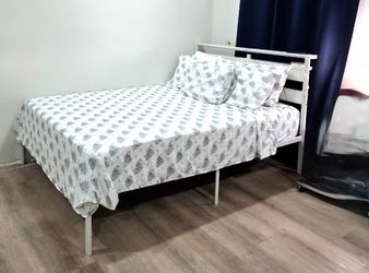 Queen-size bed