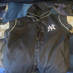 Genuine Men’s JH Yankees Fleece Coat Reversible 