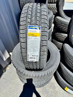 195/65R Set Of (4) New Tires Mounted & Balanced Installed