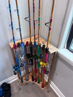 Custom fishing 🎣 rod rack only