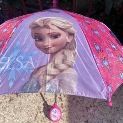 Disney Frozen Elsa Umbrella For Kids 
