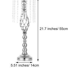 Centro De Mesa Para Flores Gold Center Pieces For Sal $12 Each New 