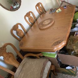 Dining Room table and Wall unit