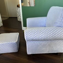 Little Kid Chair And Ottoman