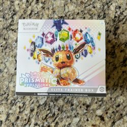 Pokémon Prismatic Evolutions ETB
