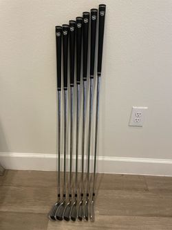 Wilson D9 Irons Regular Flex Right handed 5-GW