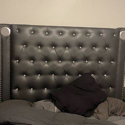 Queen Headboard And Dresser 