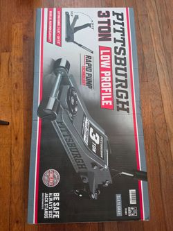 Pittsburgh 3 Ton Low Profile Floor Jack