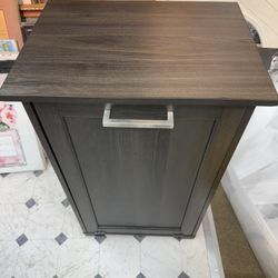 Double And Single Trash Or Laundry Storage 