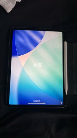 Pad Pro 12.9” (2021). With pencil +case
