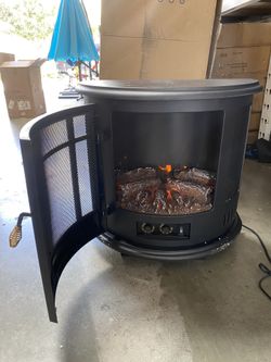 Brand New Ainfox 1500W Electric Portable Fireplace Heater Stove  Freestanding for Sale in Irwindale, CA - OfferUp