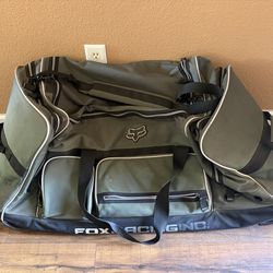 Fox Racing Motocross Racing Rolling Luggage Duffle Gear Huge Bag