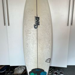 5’10” DHD Black Diamond Surfboard 