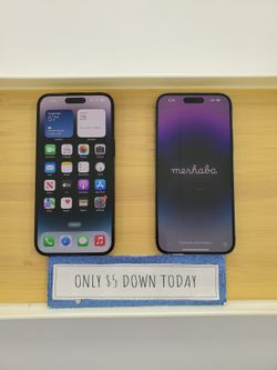 📱 iPhone 14 Pro Max – Starting at $529 or $1 Down