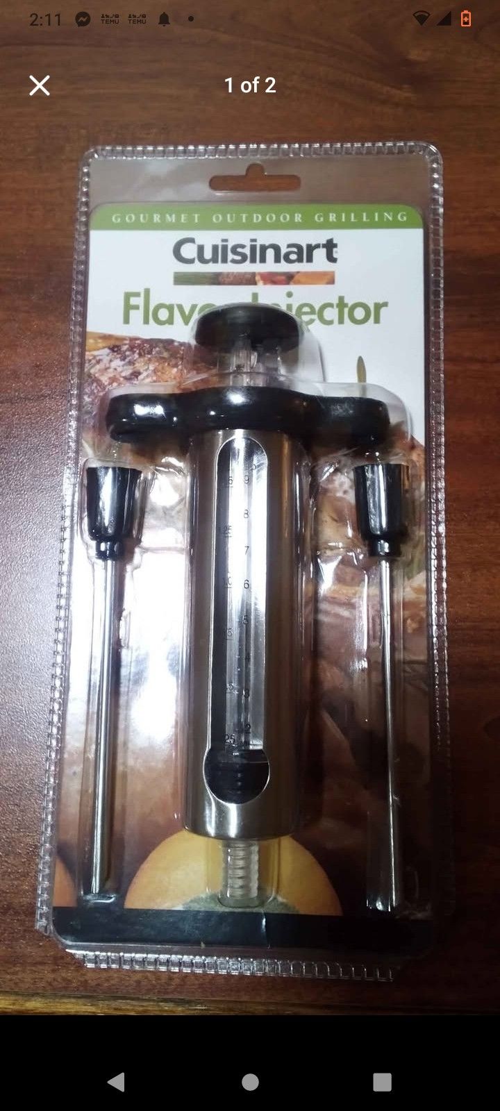 Brand New, Never Used Cuisinart Flavor Injector 🌻!!! 