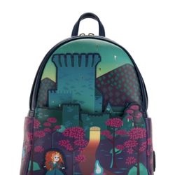 - Loungefly Disney Brave Princess Castle Series Backpack 
