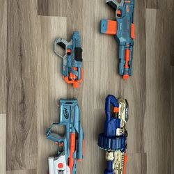 All Or Nothing - 4 Nerf Guns
