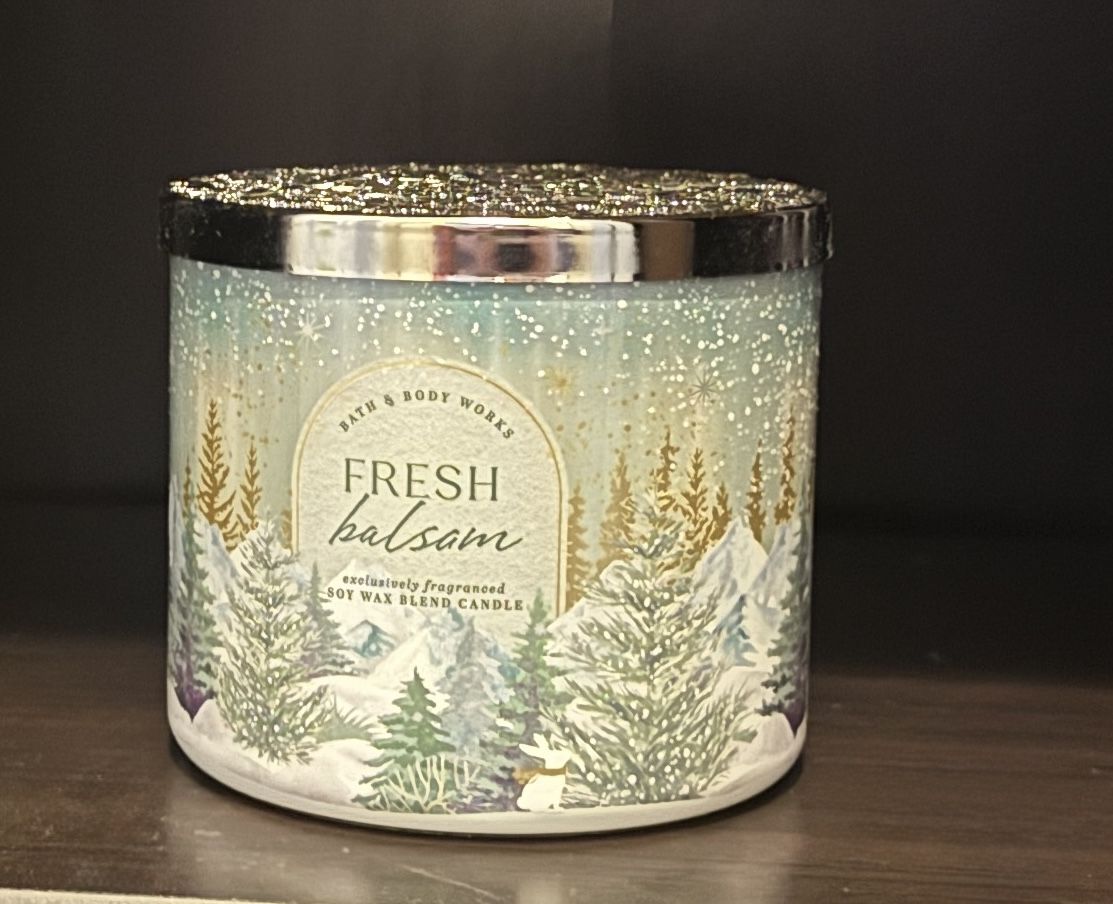 Bath & Body Works Fresh Balsam Candle
